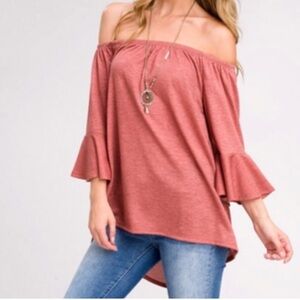 White Birch Off The Shoulder Top